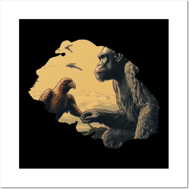 KINGDOM OF THE PLANET OF THE APES Wall Art by Pixy Official